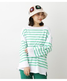 バスクボーダーL/S Tシャツ