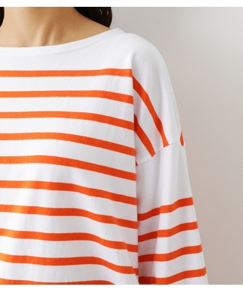 RODEO CROWNS WIDE BOWL（ロデオクラウンズワイドボウル）の「バスクボーダーL/S Tシャツ（Tシャツ/カットソー・レディース・オレンジ系その他/ブルー系その他/グリーン系その他/ピンク系その他・FREE）」の17枚目の写真