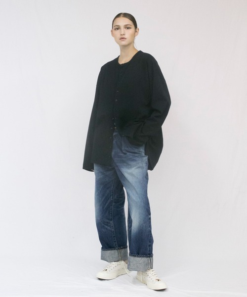 VOAAOV(ヴォアーブ)の「【VOAAOV】 red tab denim pants / used(デニムパンツ・メンズ・ブルー・2/1)」の8枚目の写真