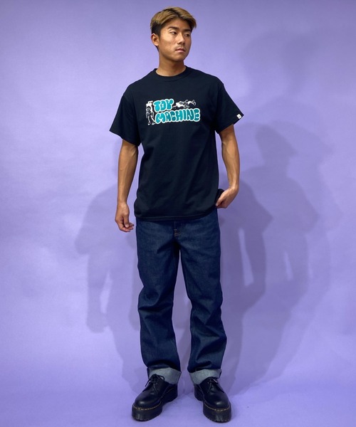 TOY MACHINE(トイ マシーン)の「【ZOZOTOWN限定】TOY MACHINE/トイマシーン ルーズシルエット バックプリントTシャツ TMPCST24(Tシャツ/カットソー・メンズ・ブルー/ブラック/ホワイト・L/M/XL)」の15枚目の写真