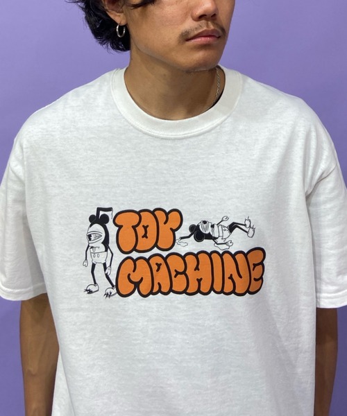 TOY MACHINE(トイ マシーン)の「【ZOZOTOWN限定】TOY MACHINE/トイマシーン ルーズシルエット バックプリントTシャツ TMPCST24(Tシャツ/カットソー・メンズ・ブルー/ブラック/ホワイト・L/M/XL)」の6枚目の写真