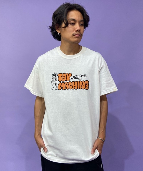 TOY MACHINE(トイ マシーン)の「【ZOZOTOWN限定】TOY MACHINE/トイマシーン ルーズシルエット バックプリントTシャツ TMPCST24(Tシャツ/カットソー・メンズ・ブルー/ブラック/ホワイト・L/M/XL)」の4枚目の写真