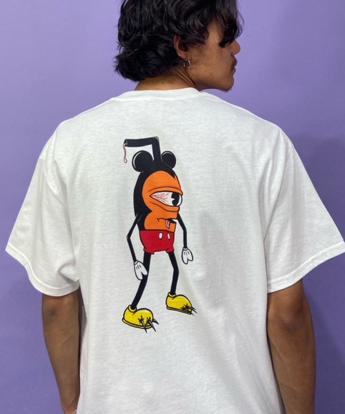 TOY MACHINE(トイ マシーン)の「【ZOZOTOWN限定】TOY MACHINE/トイマシーン ルーズシルエット バックプリントTシャツ TMPCST24(Tシャツ/カットソー・メンズ・ブルー/ブラック/ホワイト・L/M/XL)」の8枚目の写真