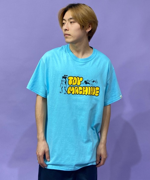 TOY MACHINE(トイ マシーン)の「【ZOZOTOWN限定】TOY MACHINE/トイマシーン ルーズシルエット バックプリントTシャツ TMPCST24(Tシャツ/カットソー・メンズ・ブルー/ブラック/ホワイト・L/M/XL)」の17枚目の写真