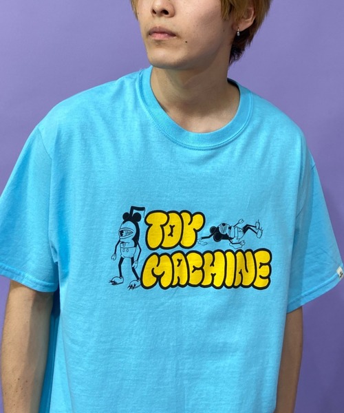 TOY MACHINE(トイ マシーン)の「【ZOZOTOWN限定】TOY MACHINE/トイマシーン ルーズシルエット バックプリントTシャツ TMPCST24(Tシャツ/カットソー・メンズ・ブルー/ブラック/ホワイト・L/M/XL)」の18枚目の写真