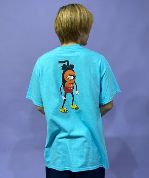 TOY MACHINE(トイ マシーン)の「【ZOZOTOWN限定】TOY MACHINE/トイマシーン ルーズシルエット バックプリントTシャツ TMPCST24(Tシャツ/カットソー・メンズ・ブルー/ブラック/ホワイト・L/M/XL)」の19枚目の写真