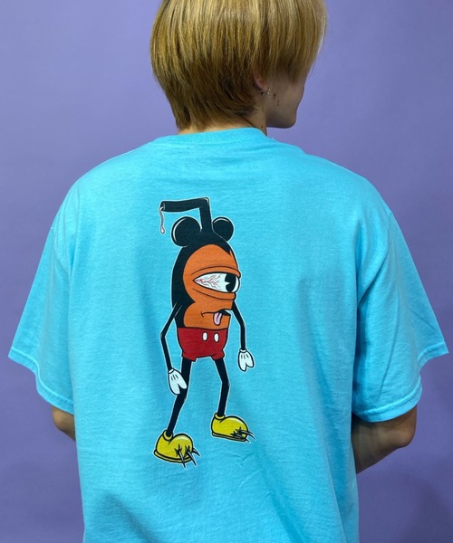 TOY MACHINE(トイ マシーン)の「【ZOZOTOWN限定】TOY MACHINE/トイマシーン ルーズシルエット バックプリントTシャツ TMPCST24(Tシャツ/カットソー・メンズ・ブルー/ブラック/ホワイト・L/M/XL)」の20枚目の写真