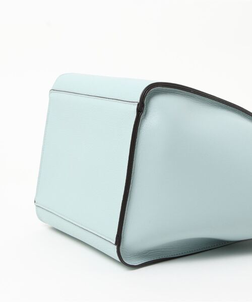 COOCO（クーコ）の「フェイクレザー２ＷＡＹトートバッグ（トートバッグ・レディース・ブラック/オフホワイト/サックスブルー/マスタード/グレー系その他・9）」の11枚目の写真