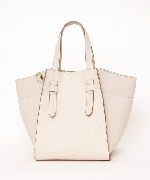 COOCO（クーコ）の「フェイクレザー２ＷＡＹトートバッグ（トートバッグ・レディース・ブラック/オフホワイト/サックスブルー/マスタード/グレー系その他・9）」の18枚目の写真