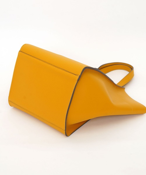 COOCO（クーコ）の「フェイクレザー２ＷＡＹトートバッグ（トートバッグ・レディース・ブラック/オフホワイト/サックスブルー/マスタード/グレー系その他・9）」の8枚目の写真