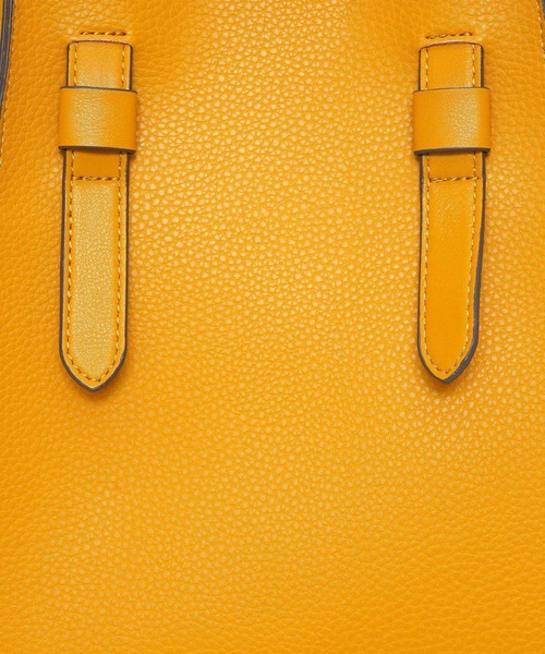 COOCO（クーコ）の「フェイクレザー２ＷＡＹトートバッグ（トートバッグ・レディース・ブラック/オフホワイト/サックスブルー/マスタード/グレー系その他・9）」の20枚目の写真