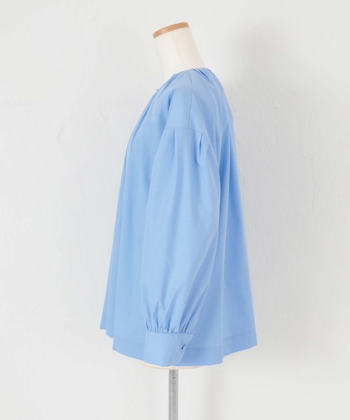 titivate(ティティベイト)の「デザイン釦ギャザーボリュームブラウス(シャツ/ブラウス・レディース・オフホワイト/イエロー/ブルー/グリーン・S/M)」の15枚目の写真