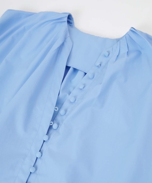 titivate(ティティベイト)の「デザイン釦ギャザーボリュームブラウス(シャツ/ブラウス・レディース・オフホワイト/イエロー/ブルー/グリーン・S/M)」の18枚目の写真