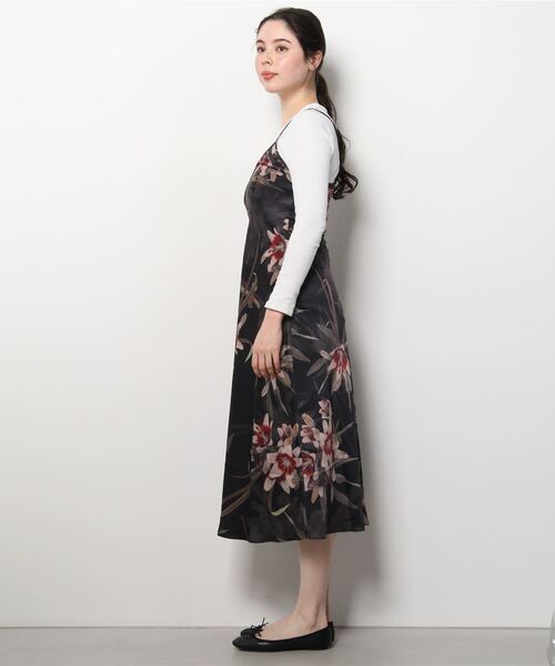 ALLSAINTS（オールセインツ）の「BRYONY KUROYURI DRESS | BRYONY クロユリ ドレス・ワンピース（ワンピース・レディース・ブラック・6/2/8/4/10）」の6枚目の写真