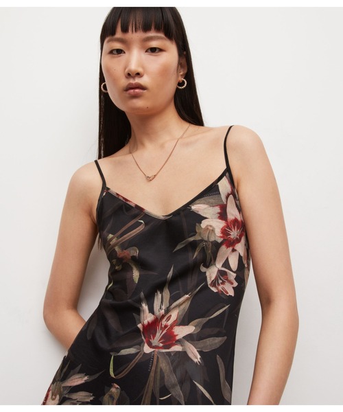 ALLSAINTS（オールセインツ）の「BRYONY KUROYURI DRESS | BRYONY クロユリ ドレス・ワンピース（ワンピース・レディース・ブラック・6/2/8/4/10）」の5枚目の写真