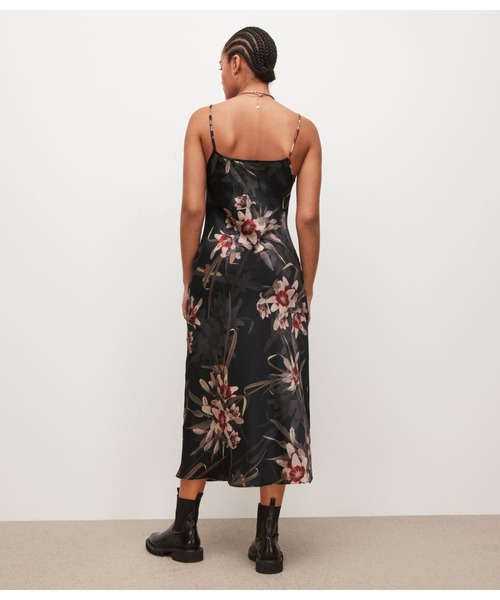 ALLSAINTS（オールセインツ）の「BRYONY KUROYURI DRESS | BRYONY クロユリ ドレス・ワンピース（ワンピース・レディース・ブラック・6/2/8/4/10）」の10枚目の写真