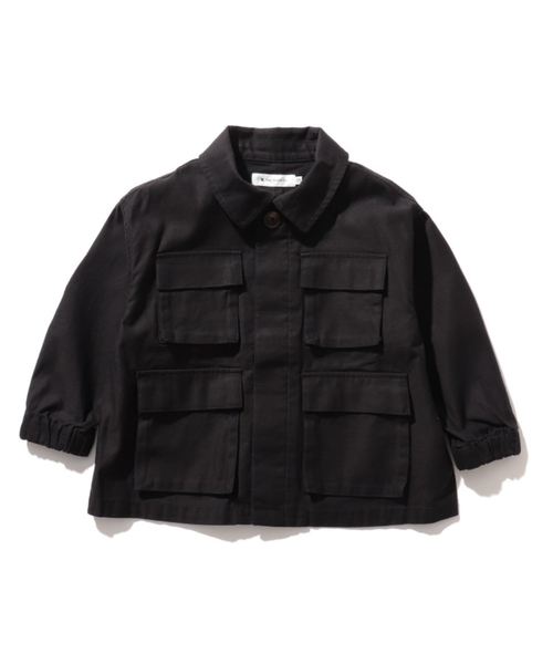 THE SHOP TK （ザ ショップ ティーケー ）の「◆【110-150】ファティーグジャケット（ミリタリージャケット・キッズ・ブラック/カーキ・14/15 /12/13/11）」の16枚目の写真