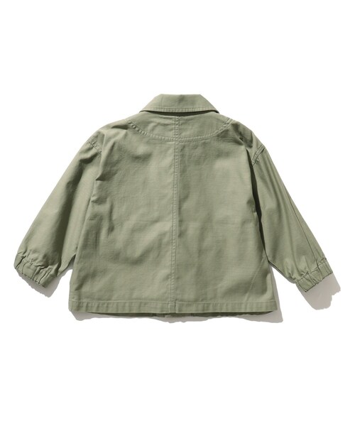 THE SHOP TK （ザ ショップ ティーケー ）の「◆【110-150】ファティーグジャケット（ミリタリージャケット・キッズ・ブラック/カーキ・14/15 /12/13/11）」の14枚目の写真