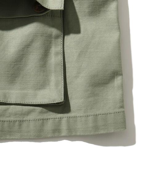THE SHOP TK （ザ ショップ ティーケー ）の「◆【110-150】ファティーグジャケット（ミリタリージャケット・キッズ・ブラック/カーキ・14/15 /12/13/11）」の15枚目の写真