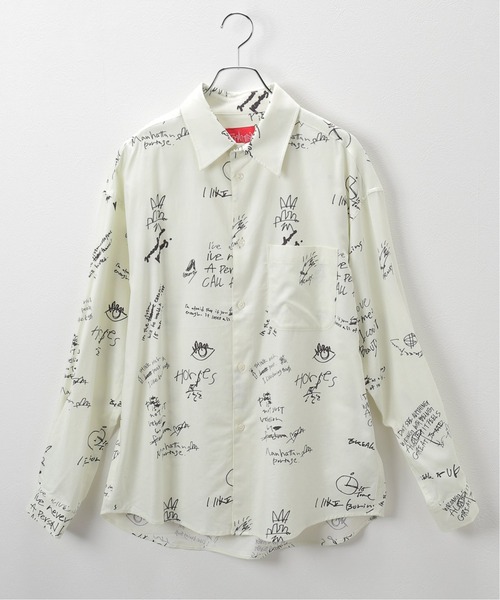 Manhattan Portage（マンハッタンポーテージ）の「【Manhattan Portage / マンハッタン ポーテージ】 LONG SLEEVE SHIRT（シャツ/ブラウス・メンズ・ホワイト/サックスブルー・MEDIUM/LARGE）」の13枚目の写真