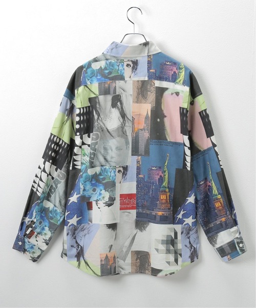Manhattan Portage（マンハッタンポーテージ）の「【Manhattan Portage / マンハッタン ポーテージ】 LONG SLEEVE SHIRT（シャツ/ブラウス・メンズ・ホワイト/サックスブルー・MEDIUM/LARGE）」の15枚目の写真