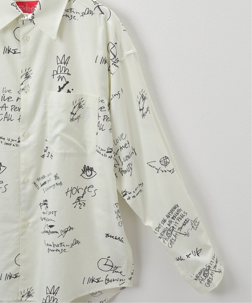 Manhattan Portage（マンハッタンポーテージ）の「【Manhattan Portage / マンハッタン ポーテージ】 LONG SLEEVE SHIRT（シャツ/ブラウス・メンズ・ホワイト/サックスブルー・MEDIUM/LARGE）」の18枚目の写真