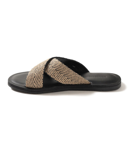 BEAMS LIGHTS(ビームスライツ)の「BEAMS LIGHTS / レザー サンダル(サンダル・メンズ・ベージュ/マルチ・M/S/L)」の6枚目の写真