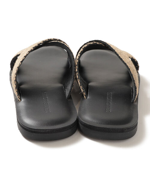 BEAMS LIGHTS(ビームスライツ)の「BEAMS LIGHTS / レザー サンダル(サンダル・メンズ・ベージュ/マルチ・M/S/L)」の3枚目の写真