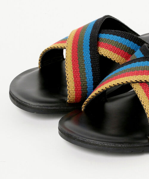 BEAMS LIGHTS(ビームスライツ)の「BEAMS LIGHTS / レザー サンダル(サンダル・メンズ・ベージュ/マルチ・M/S/L)」の20枚目の写真