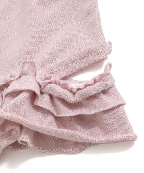 Seraph（セラフ）の「2WAYモチーフTシャツ（Tシャツ/カットソー・キッズ・オフホワイト/サックスブルー/ピンク・120/110/130/100/95/80/90/140）」の14枚目の写真