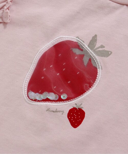 Seraph（セラフ）の「2WAYモチーフTシャツ（Tシャツ/カットソー・キッズ・オフホワイト/サックスブルー/ピンク・120/110/130/100/95/80/90/140）」の15枚目の写真