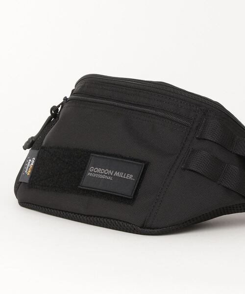GORDON MILLER（ゴードンミラー）の「GORDON MILLER（ゴードンミラー）CORDURA （コーデュラ）BALLISTIC ボディバッグ（ボディバッグ/ウエストポーチ・メンズ・ブラック・F）」の2枚目の写真