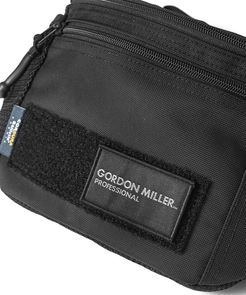 GORDON MILLER（ゴードンミラー）の「GORDON MILLER（ゴードンミラー）CORDURA （コーデュラ）BALLISTIC ボディバッグ（ボディバッグ/ウエストポーチ・メンズ・ブラック・F）」の9枚目の写真