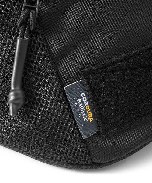GORDON MILLER（ゴードンミラー）の「GORDON MILLER（ゴードンミラー）CORDURA （コーデュラ）BALLISTIC ボディバッグ（ボディバッグ/ウエストポーチ・メンズ・ブラック・F）」の12枚目の写真