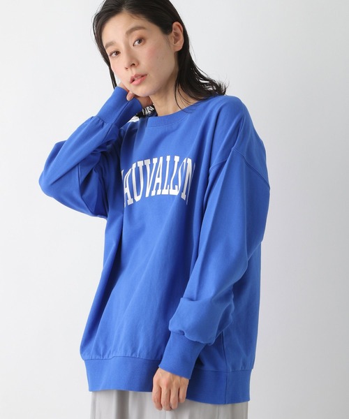 LEPSIM（レプシィム）の「ミニウラケロゴスウェット　272353（スウェット・レディース・ホワイト系その他/グレー系その他/ブルー系その他・FREE）」の3枚目の写真