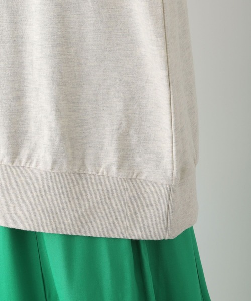 LEPSIM（レプシィム）の「ミニウラケロゴスウェット　272353（スウェット・レディース・ホワイト系その他/グレー系その他/ブルー系その他・FREE）」の14枚目の写真