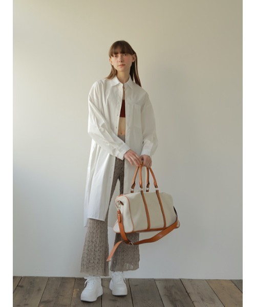 AMAIL(アマイル)の「【recommend】AM season bigbag(ボストンバッグ・レディース・ブラック/アイボリー・FREE)」の14枚目の写真