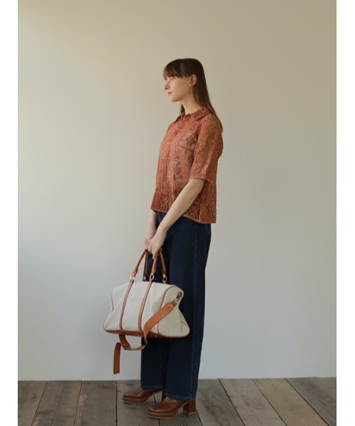 AMAIL(アマイル)の「【recommend】AM season bigbag(ボストンバッグ・レディース・ブラック/アイボリー・FREE)」の22枚目の写真