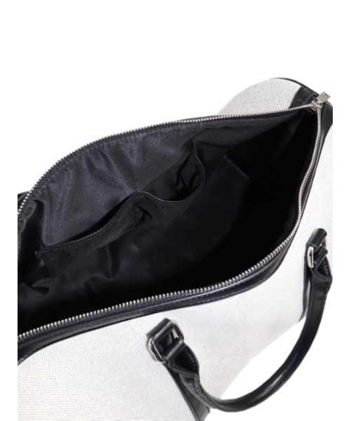 AMAIL(アマイル)の「【recommend】AM season bigbag(ボストンバッグ・レディース・ブラック/アイボリー・FREE)」の5枚目の写真