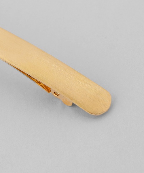 ANEMONE（アネモネ）の「スリムメタルロングバレッタ（バレッタ/ヘアクリップ・レディース・ゴールド/シルバー・FREE）」の5枚目の写真