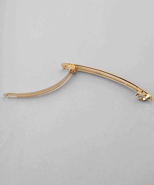 ANEMONE（アネモネ）の「スリムメタルロングバレッタ（バレッタ/ヘアクリップ・レディース・ゴールド/シルバー・FREE）」の7枚目の写真