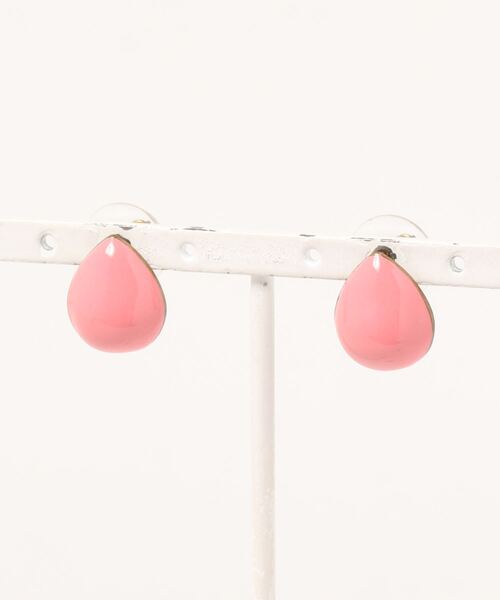 petitcro（プティクロ）の「petitcro　ドロップ　カラーピアス（ピアス（両耳用）・レディース・ホワイト/ピンク/ブルー/グリーン・ONE SIZE）」の6枚目の写真