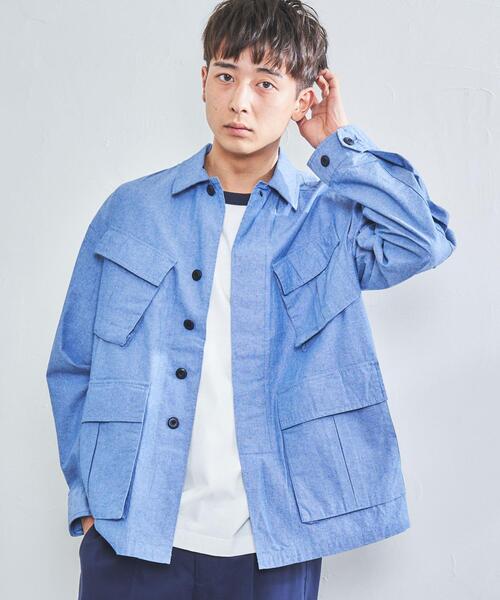 coen（コーエン）の「BDUジャケット（ミリタリージャケット・メンズ・ネイビー/オリーブ・LARGE/X-LARGE/SMALL/MEDIUM）」の9枚目の写真