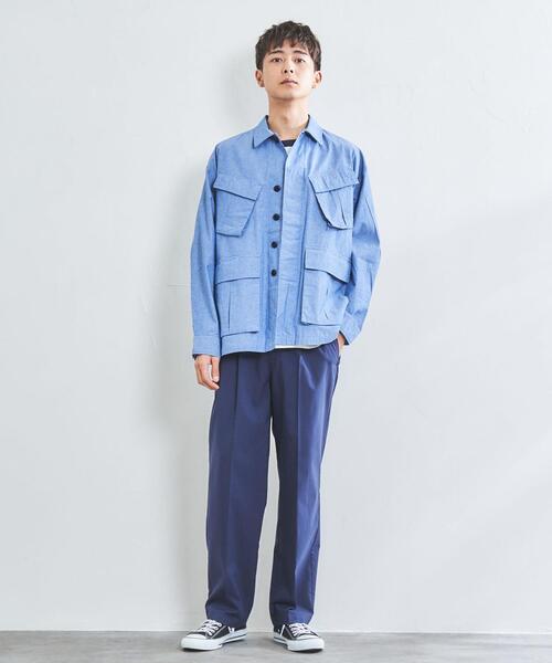 coen（コーエン）の「BDUジャケット（ミリタリージャケット・メンズ・ネイビー/オリーブ・LARGE/X-LARGE/SMALL/MEDIUM）」の10枚目の写真