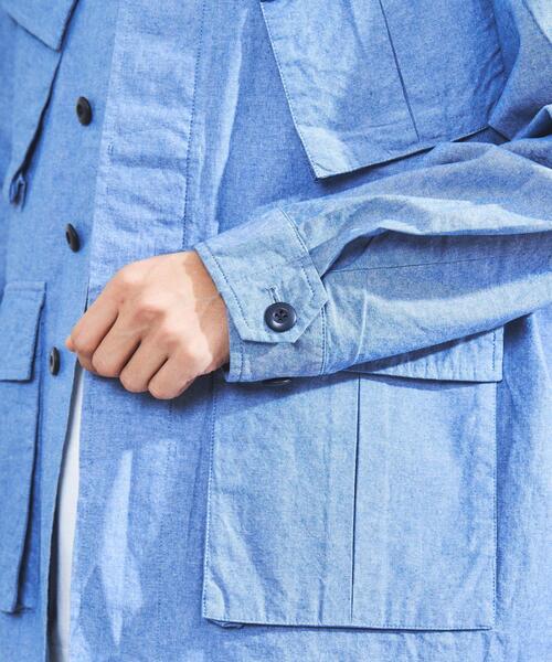 coen（コーエン）の「BDUジャケット（ミリタリージャケット・メンズ・ネイビー/オリーブ・LARGE/X-LARGE/SMALL/MEDIUM）」の17枚目の写真