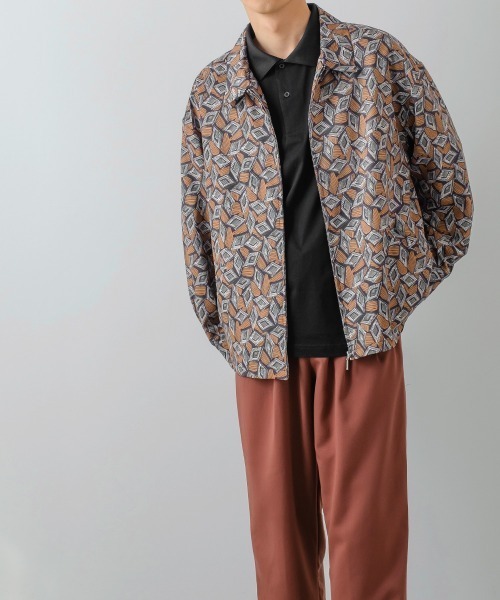 improves（インプローブス）の「ラグジュアリーシルケット オーバーサイズ ビッグ ポロシャツ（ポロシャツ・メンズ・ホワイト/グリーン/ブラック/ブルーグレー・MEDIUM/LARGE）」の11枚目の写真