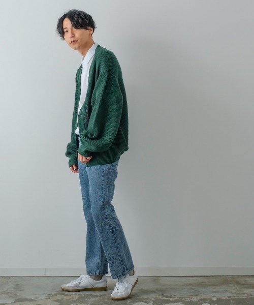 improves（インプローブス）の「ラグジュアリーシルケット オーバーサイズ ビッグ ポロシャツ（ポロシャツ・メンズ・ホワイト/グリーン/ブラック/ブルーグレー・MEDIUM/LARGE）」の8枚目の写真