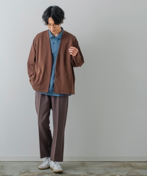 improves（インプローブス）の「ラグジュアリーシルケット オーバーサイズ ビッグ ポロシャツ（ポロシャツ・メンズ・ホワイト/グリーン/ブラック/ブルーグレー・MEDIUM/LARGE）」の16枚目の写真