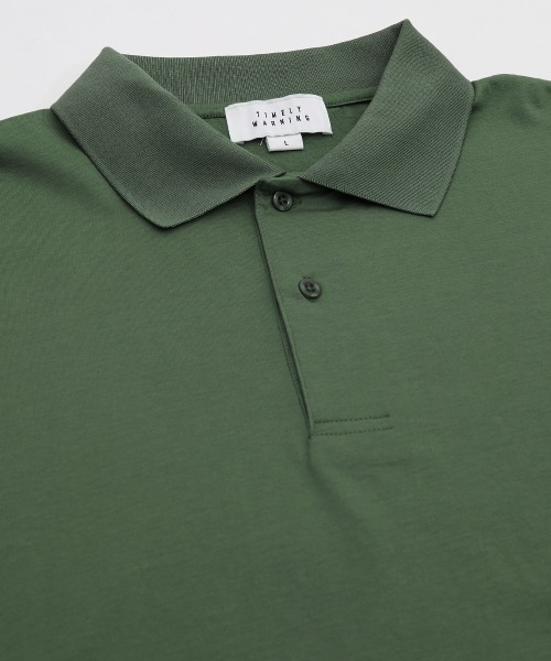 improves（インプローブス）の「ラグジュアリーシルケット オーバーサイズ ビッグ ポロシャツ（ポロシャツ・メンズ・ホワイト/グリーン/ブラック/ブルーグレー・MEDIUM/LARGE）」の22枚目の写真