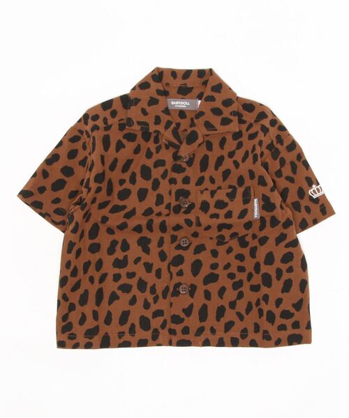 BABYDOLL(ベビードール)の「ジョーゼット半袖 シャツ 6772K (ボトム別売)(シャツ/ブラウス・キッズ・ブラック/グリーン/ブラウン・90cm/110cm/130cm/120cm/140cm/100cm/80cm)」の10枚目の写真